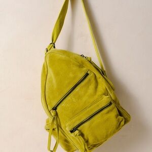 NWOT We the Free Oxford Suede Sling Bag